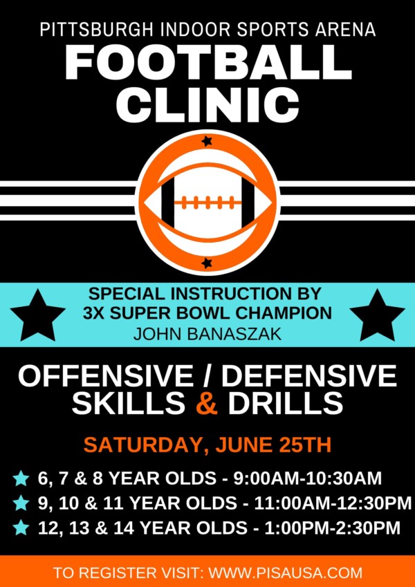 PISA-FOOTBALL-CLINIC PISA Football Skills Clinic - Saturday, June 25th